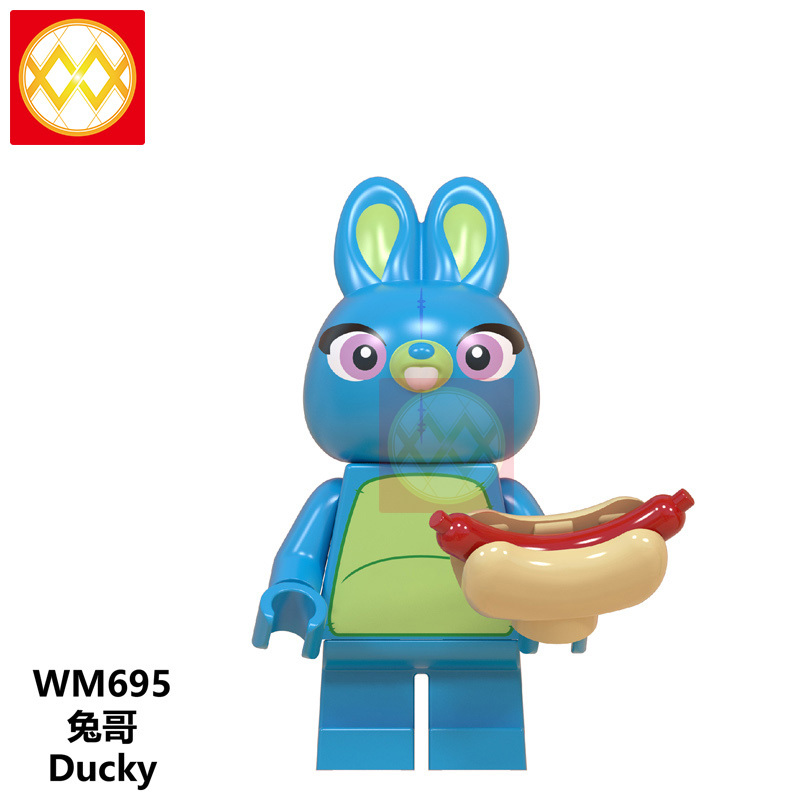 WM6060 Toy Story 4 Characters Alien Bonnie Woody Buzz Lightyear Jessie Ducky Duke Caboom Bo Peep Figures Cartoon Series Gifts For Children Toys PG1030