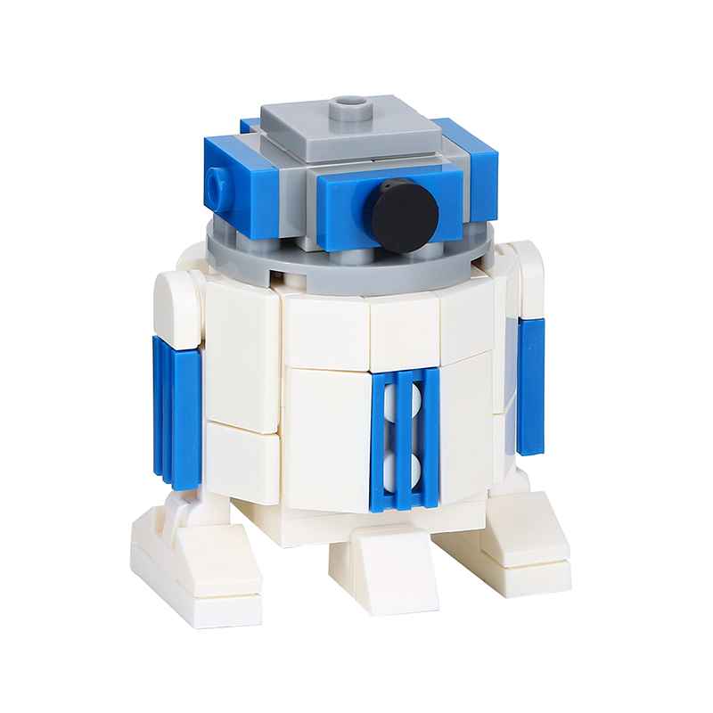 MOC2016 Star Wars Mini R2-D2 Robot DIY Model Educational Toys Building Blocks Kids Toys