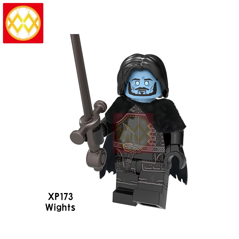 KT1024 John Snow White Walke Wights Benjen Stark Jeor Mormont Samwell Tarly Game of Thrones Building Blocks Kids Toys