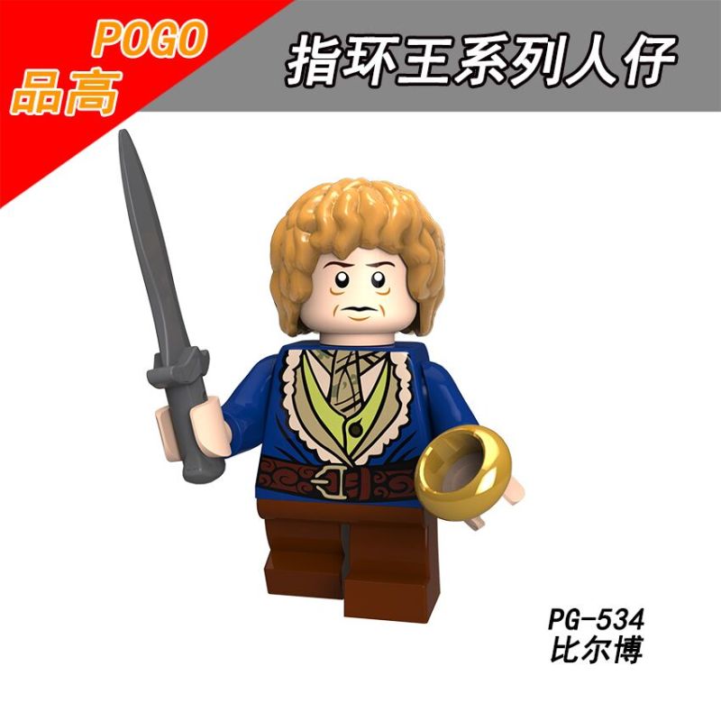 PG8149 Bombur Bilbo Uruk-hai ORCS Lord of The Rings Hot Sale Movie Series Figures Building Blocks Kids Toys