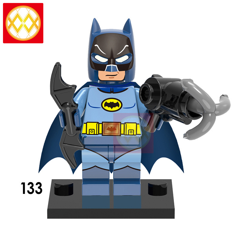 X0111 DC Movie Batman Robin Joker Catwoman Frozen Man Super hero Building Blocks Kids Toys