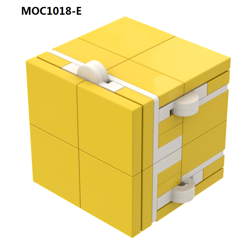 New MOC accessories decompression toys unlimited Rubikes Cube Building block DIY Model bricks Toys gift boy and girl MOC1018
