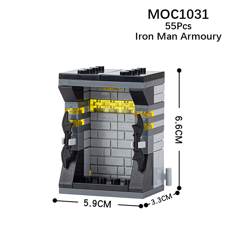 MOC1031 Batman Gnaku DIY Model Building Blocks Kids Toys