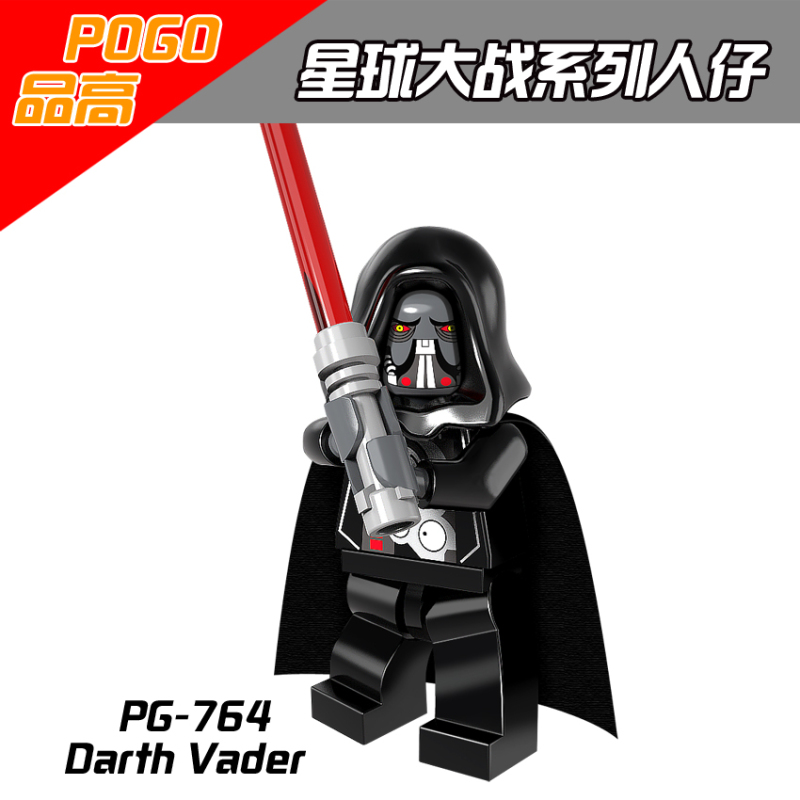 PG8095 Star Wars Clone Soldier Master Windu Luminara Onduri Darth Vader Red Snow Soldier Naboo Guard Rebel soldiers Jangofet Building Blocks Kids Toys