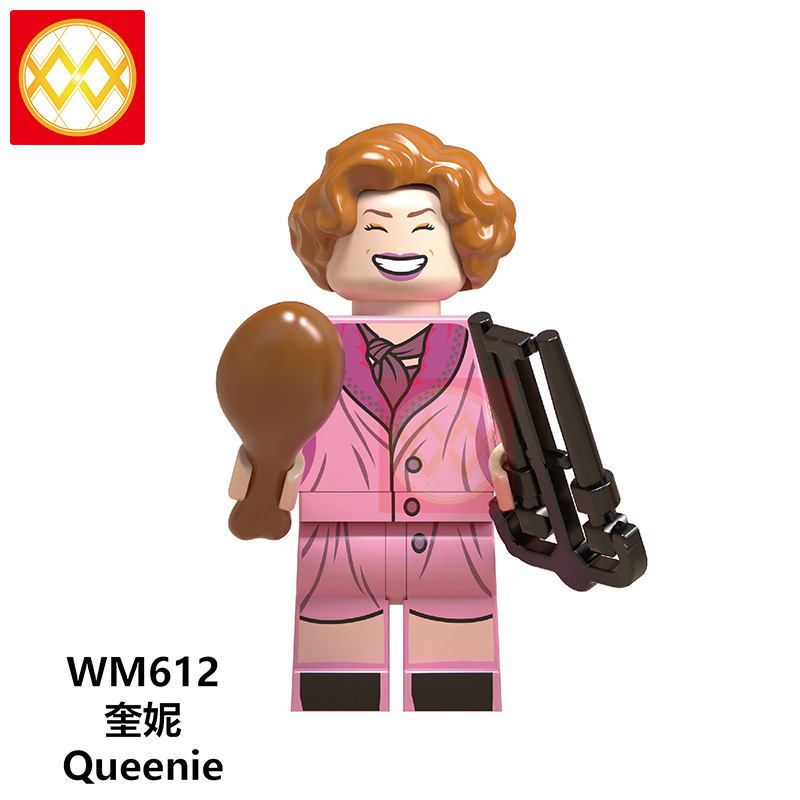 WM6048 Jacob Queenie Newt Gellert Grinelwald Seraphina Picquery Tina Harry Potteres Series Building Blocks Children Gift Toys