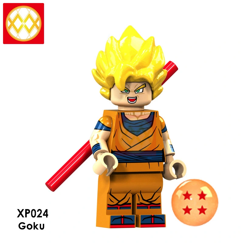 XP021-026 Zoarium Vegeta Goku Dragon Ball Anime Figure Building Blocks Kids Toys