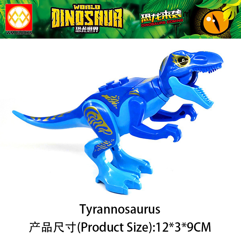 Mini Action Figure Small Dilophosaurus Velociraptor Pteranodon Stygimoloch Building Blocks Education Scale Animal Dinosaur Toys