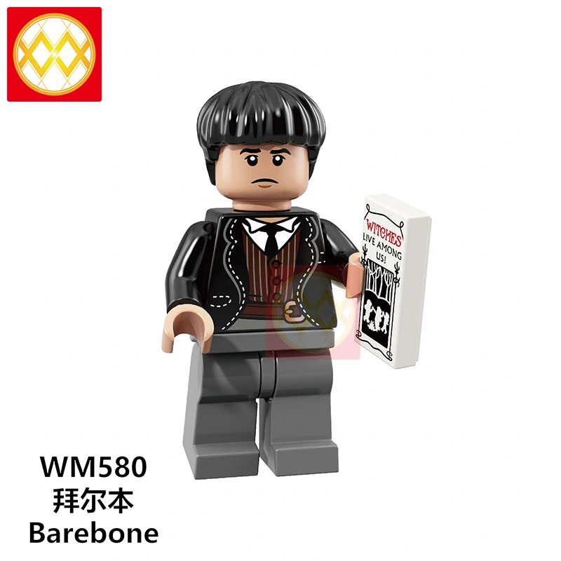 WM6042 Fantastic Beasts Building Blocks The Crimes of Grindelwald Newt Tina Harry Series Potters Dobby Dumbledore Children Toys