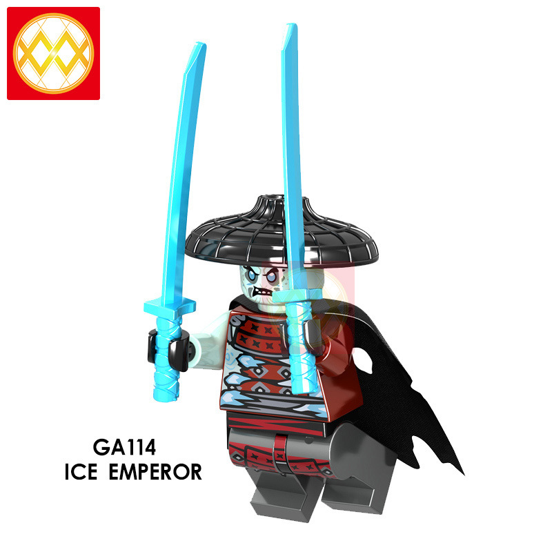 A107-A114 JAY ZANE KAI LLOYD NYA CILE WU ICE EMPEROR Building Blocks Kids Toys