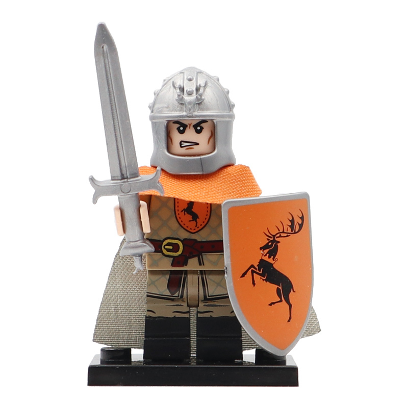 KT1029 Baratheon Gendry Infantryman Soldiers Game of Thrones TV Figures Building Blocks Kids Toys