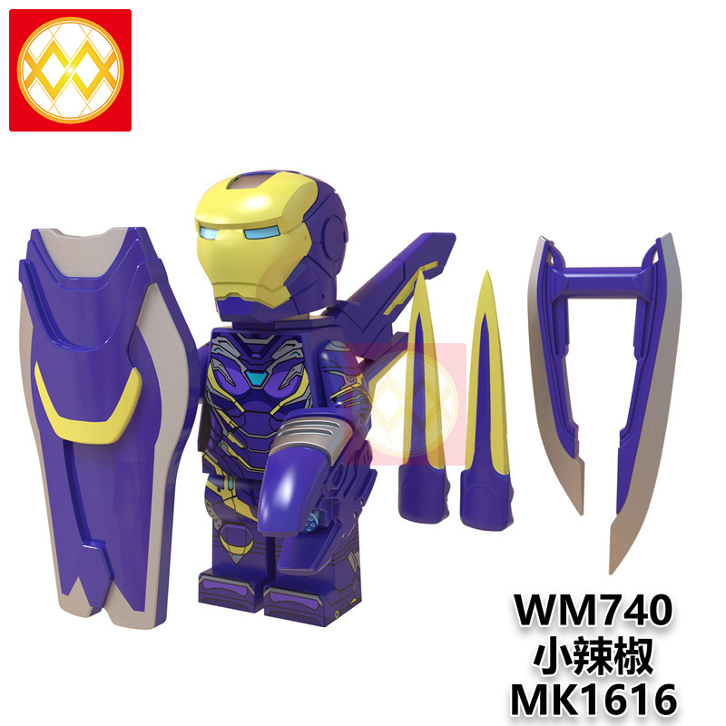 WM6065 Battle Armor Mark36 Mark30 Mark31 Mark21 Mark27 Mark42 Mark50 Petter Mark1616 Learning Building Blocks Toys For Children