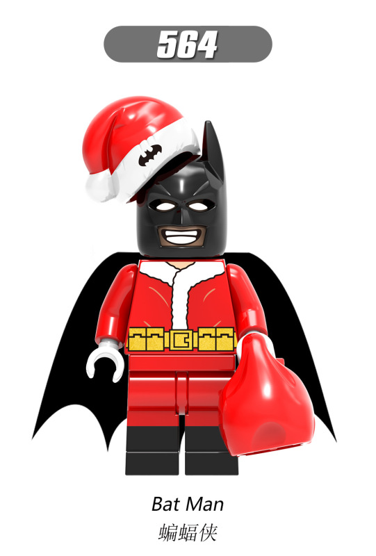 X0154 DC Superhero Marvel Star Wars Christmas Series Joker Batman Christmas Boy Willie Clone Jack Grinch Jango Fett Building Blocks Kids Toys