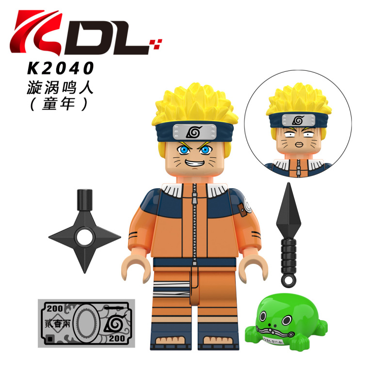KDKL806 Uzumaki Naruto Hoshigaki Kisame Senju Hashirama Hot Sale Anime Figures Cartoon Series Boruto Building Blocks Kids Toys