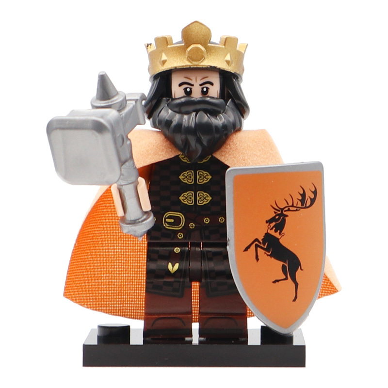 KT1029 Baratheon Gendry Infantryman Soldiers Game of Thrones TV Figures Building Blocks Kids Toys