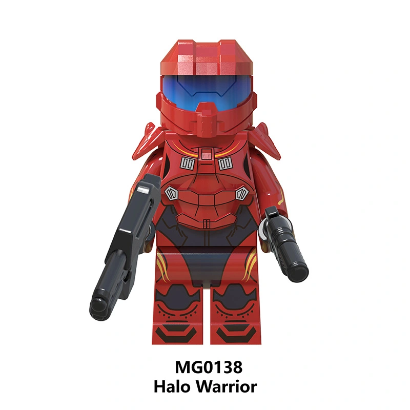 MG9005 Halo Warrior Series Action Figure Compatible Building Block Toys For Children