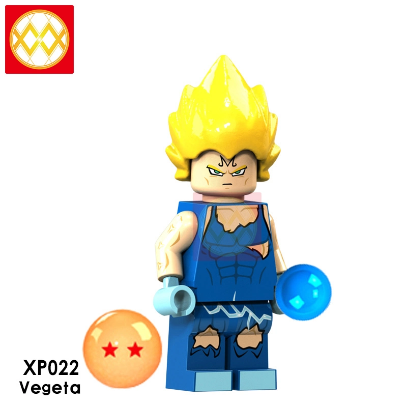 XP021-026 Zoarium Vegeta Goku Dragon Ball Anime Figure Building Blocks Kids Toys