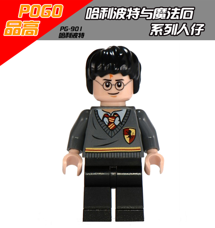 PG8010 Magic Movie Harry Potter Hermione Ron Lord Voldemort Action Figure Building Blocks Kids Toys