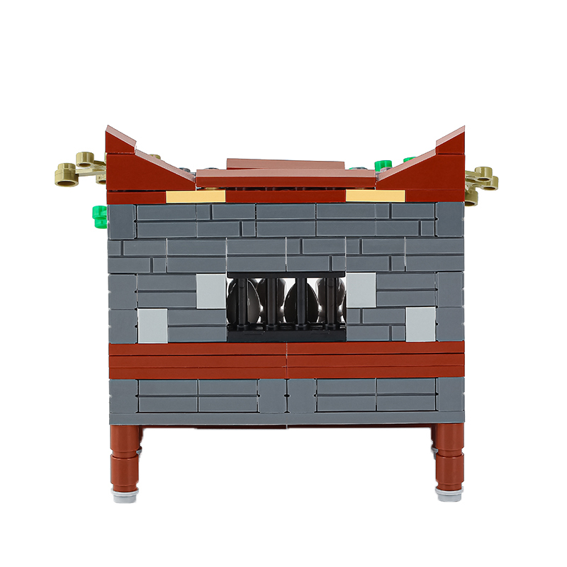 MOC0023 Farm Series Chicken Coop Building Blocks Bricks Kids Toys for Children Gift MOC Parts