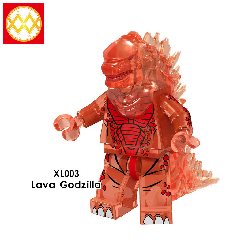 XL002-009 Classic Godzilla Lava Godzilla Cement Godzilla Dark Godzilla Ice Godzilla Blood Drop Red Godzilla Emerald Green Godzilla Amethyst Godzilla