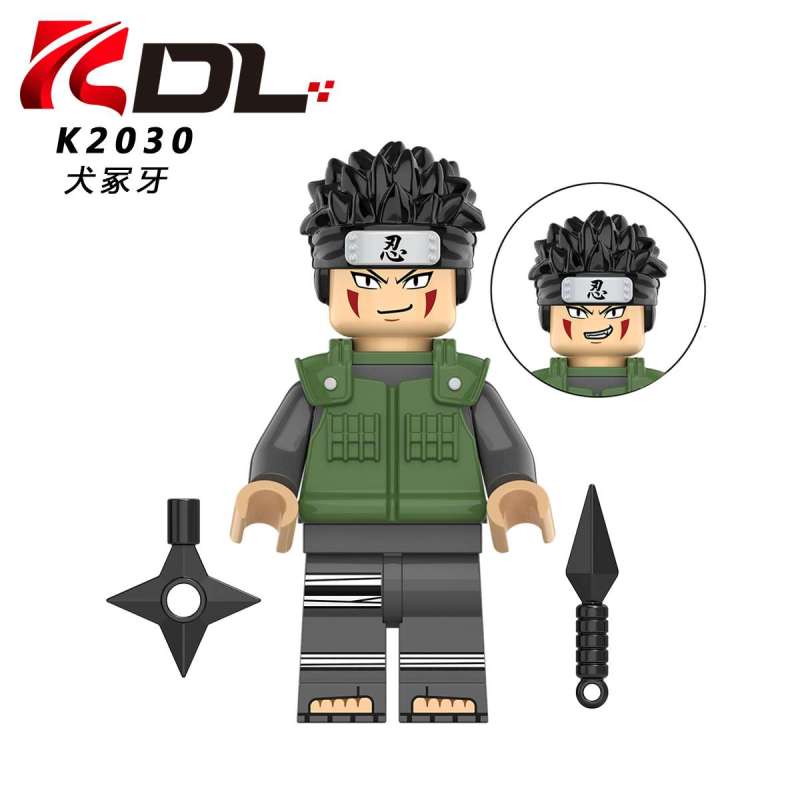 KDL804 Uchiha Shisui Thunder Country Ninja Earthland Ninja Hoshigaku Kisame Wind Ninja Might Guy Ebisu Water Country Ninja Inuzuka Kiba Building Block