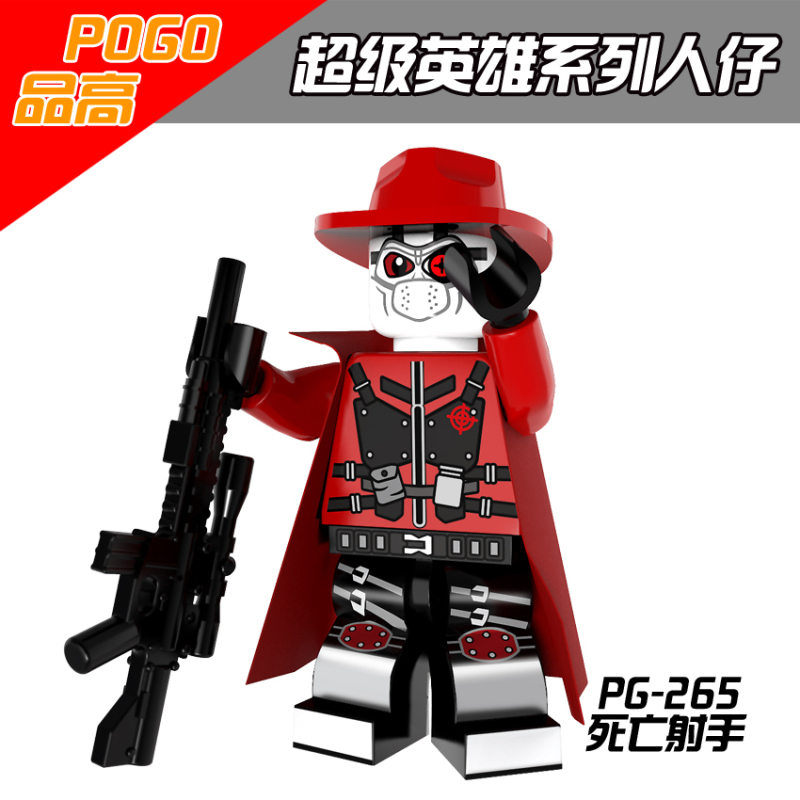 PG8069 Movie Kaecilius Winter Soldier Spiderman Ghost Rider Daredevil Two-Face Deadshot Action Figure Building Blocks Kids Toys