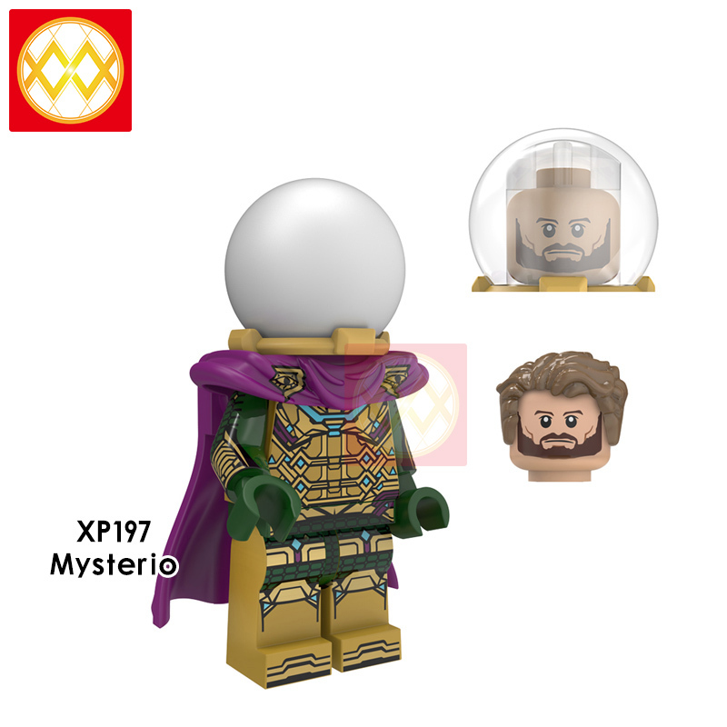 KT1027 Spider Man Mysterio Super Hero Series Far From Home Movie Figures Building Blocks Kids Toys