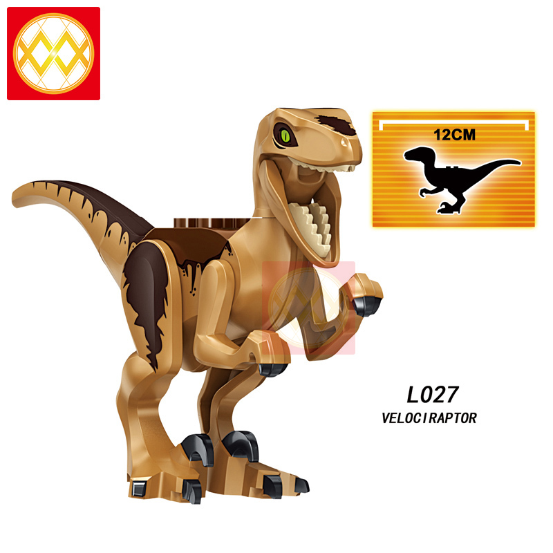 WM Jurassic Century Dinosaur World L018-029 Dinosaur Series Assembled Building Block Minifigure Toys for Children