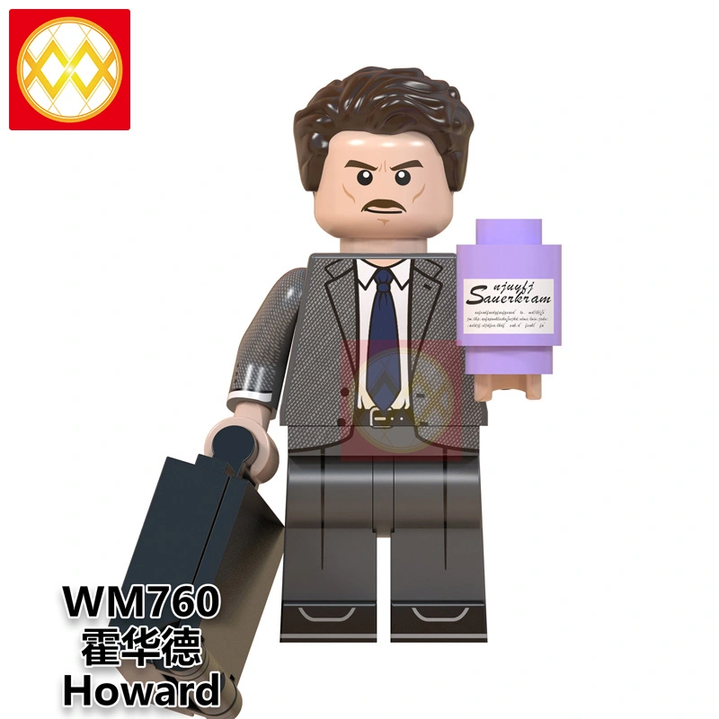 WM6068 Marvel 4 Howard Sharon Carter Steven Rogers Black Panther Shuri Gamora Doctor Strange Hawkeye Building Blocks Kids Toys