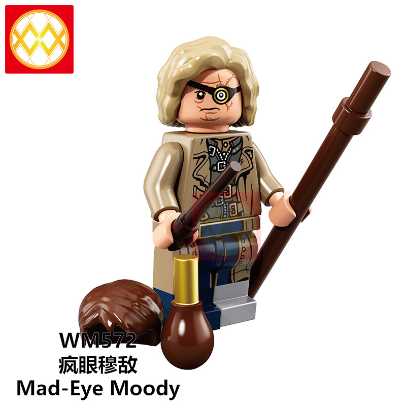 WM6041 Flitwick Dumbledore Longbottom Luna Diggory Trelawney Harrys Novel Movie Collection Building Blocks Toys for Children