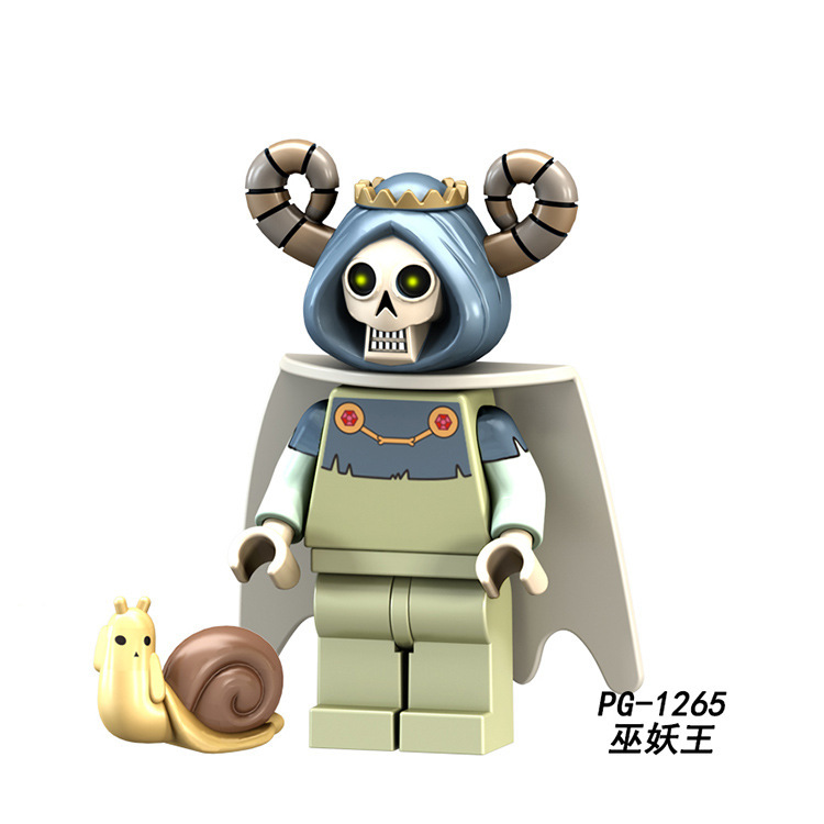 PG8140 Cartoon Series Adventure Time Marceline The King Of Ooo BMO Earl of Lemon grab Party Patt Pulis Mo The Lich King Magic Man Action Figure Buildi