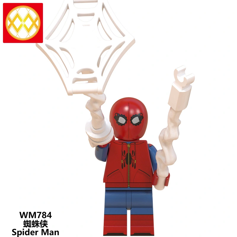 WM6071 Super Hero Spider-Man: Far From Home Mysterio Mini Action Figures Collection Building Blocks Kids Gift Toys For Christmas WM779
