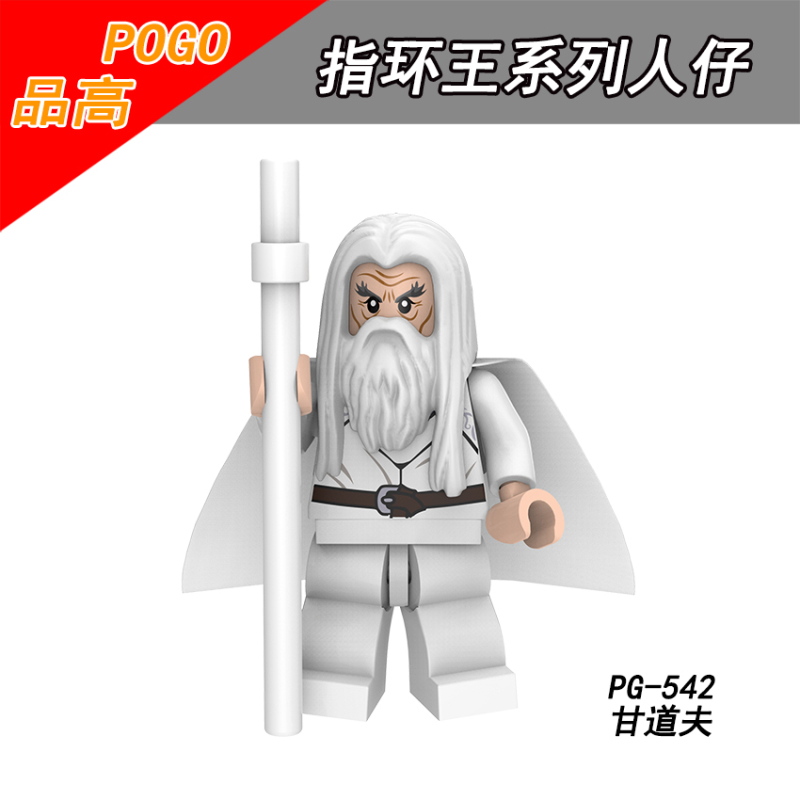 PG8148 Frodo Gandalf Thranduil Galadriel Arwen Merlin Movie Series Lord of The Rings Building Blocks Kids Toys