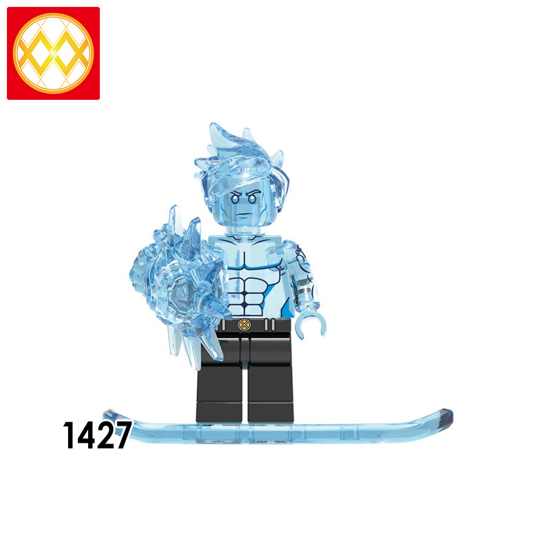 X0277 black phoenix female phoenix steel strong man sentinel butterfly iceman white queen devil girl building blocks kids toys