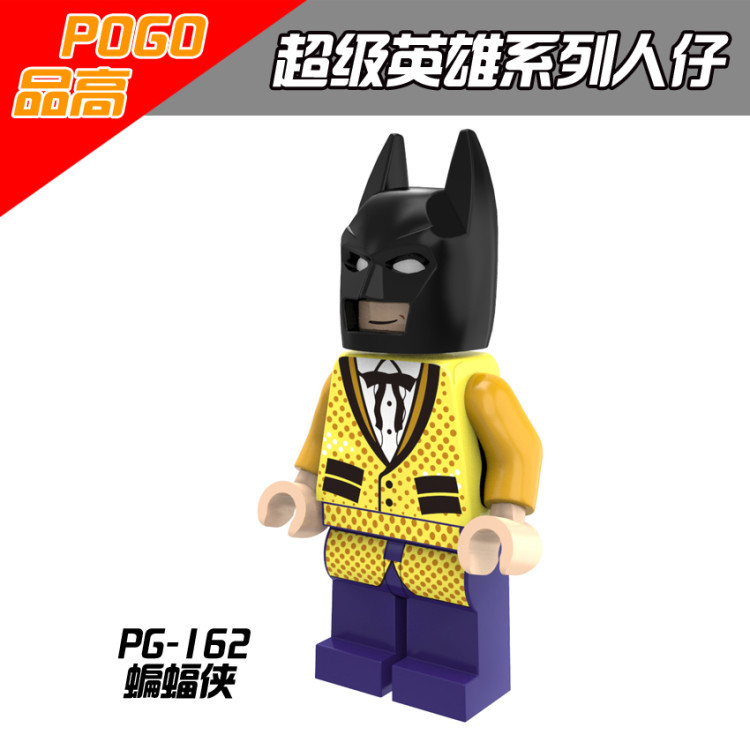 PG8045 DC Movie Super Hero Batman Bruce Wayne Barbara Gordon Harley Quinn Riddler Action Figure Building Blocks Kids Toys