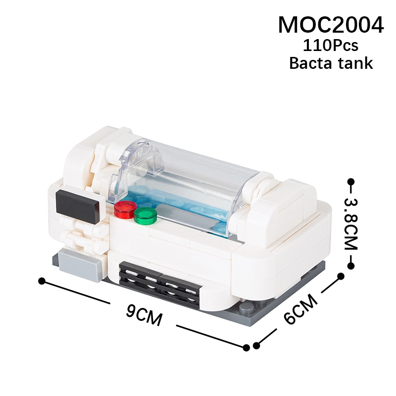 MOC2044 Star Wars bacta tank Building Blocks Bricks Kids Toys for Children Gift MOC Parts