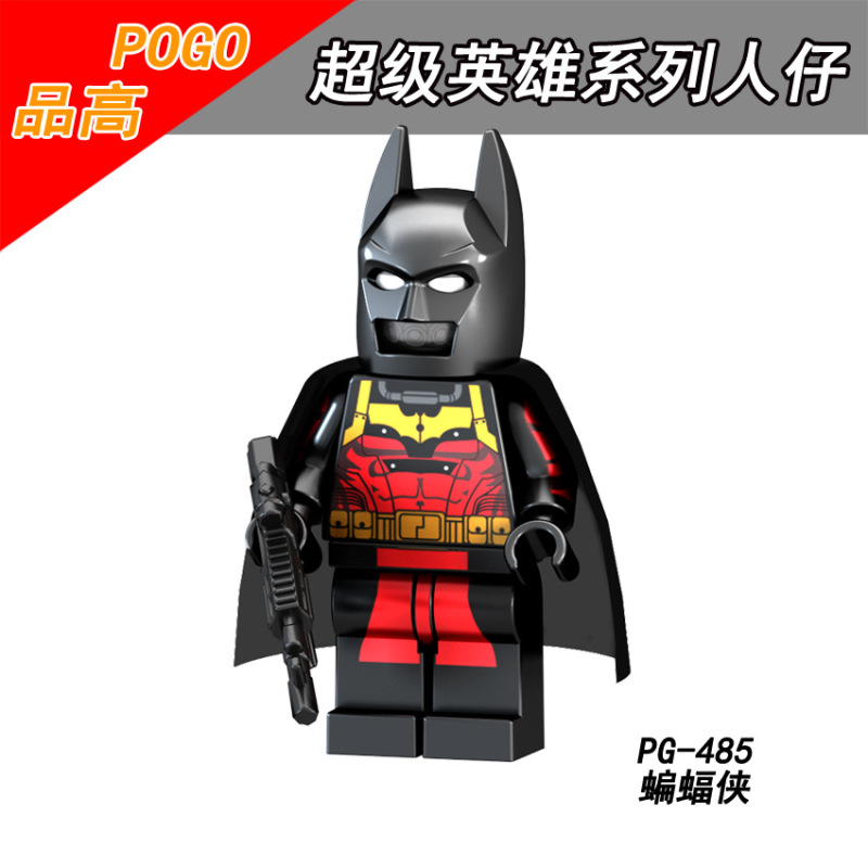 PG8154 Anim Dr. Zola Eric Kermongo Batman Punisher Darkseid Action Figures Building Blocks Kids Toys