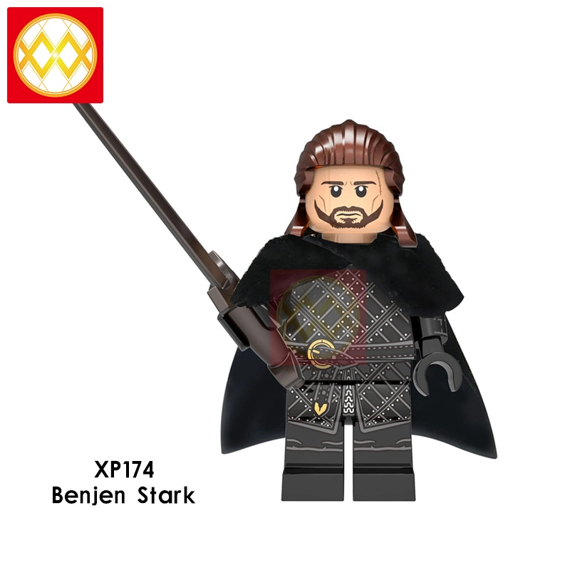 KT1024 John Snow White Walke Wights Benjen Stark Jeor Mormont Samwell Tarly Game of Thrones Building Blocks Kids Toys