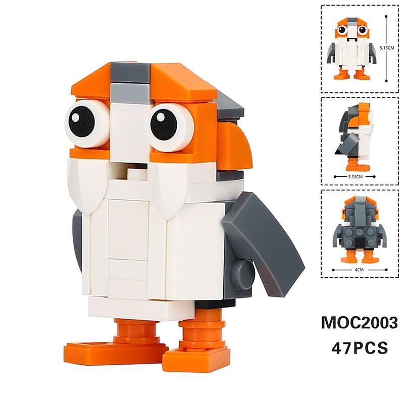 MOC2003 Star Wars Series Bolger Bird Buildig Blocks Bricks Kids Toys for Children Gift MOC Parts