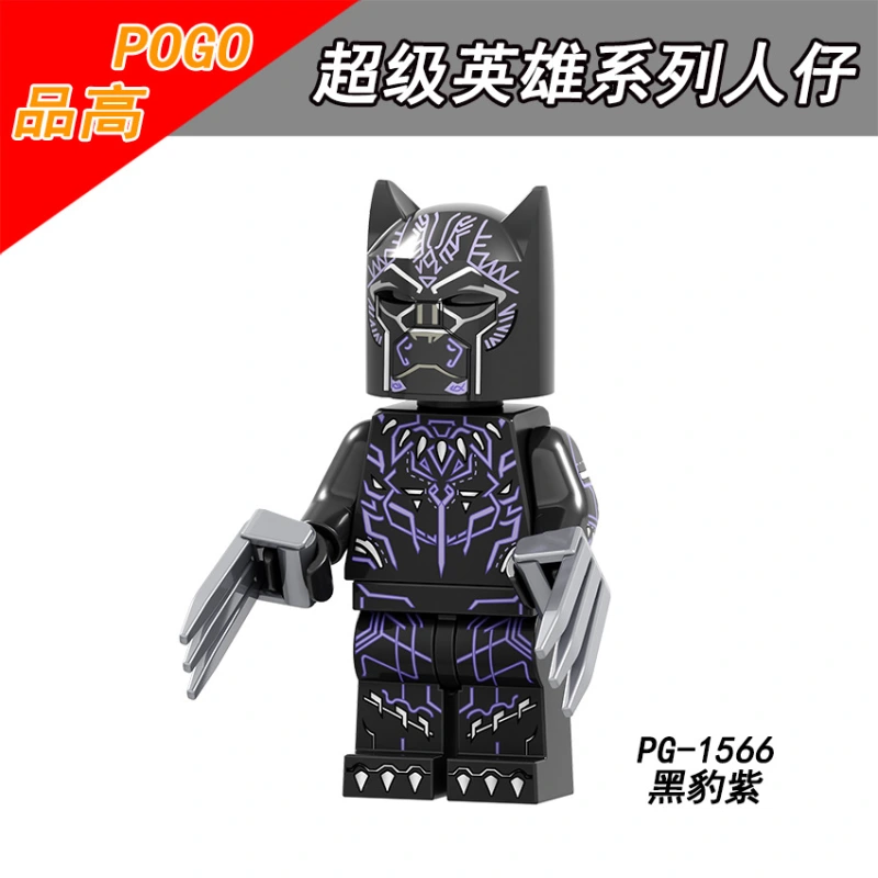 PG8136 Movie Super Hero Pepper Potts Black Panther Ronin Thor Doctor Strange Ebony Maw War Machine Action Figure Building Blocks Kids Toys