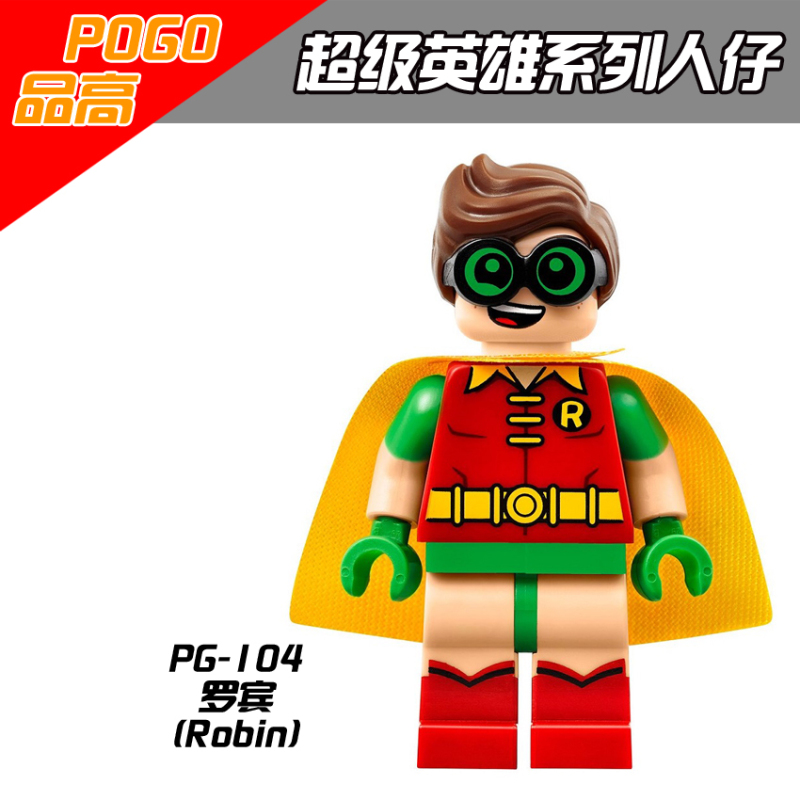 PG8032 DC Super Hero Movie The Joker Harley Quinn Poison Ivy Batman Robin Catwoman Calendar Man Action Figure Building Blocks Kids Toys