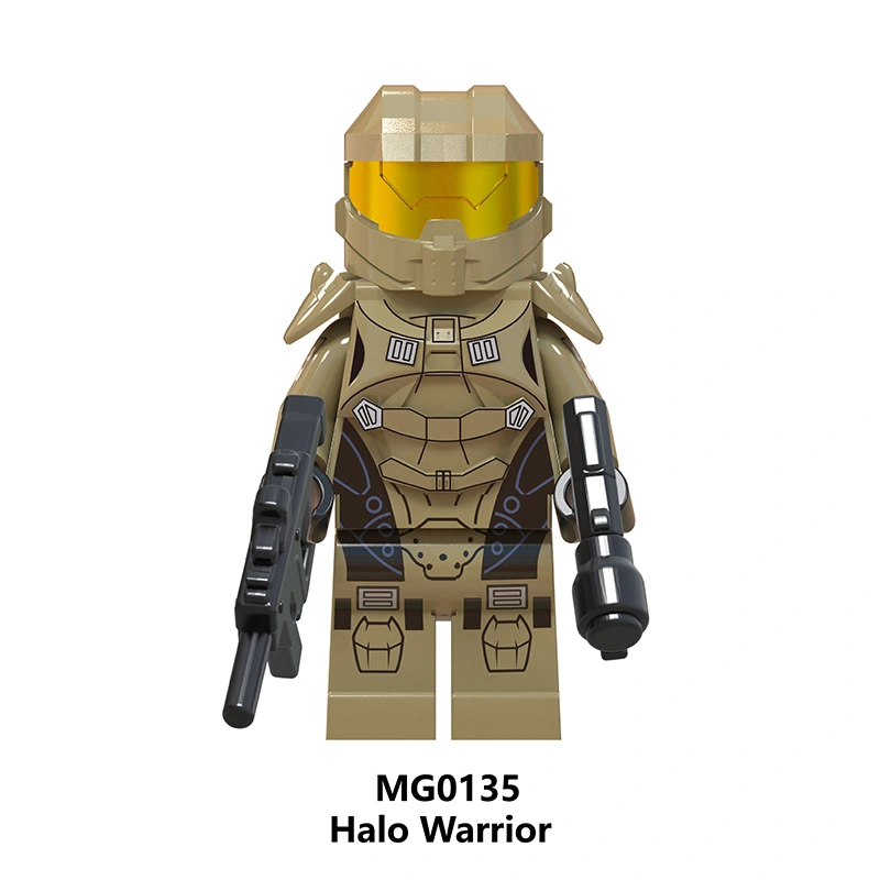 MG9005 Halo Warrior Series Action Figure Compatible Building Block Toys For Children