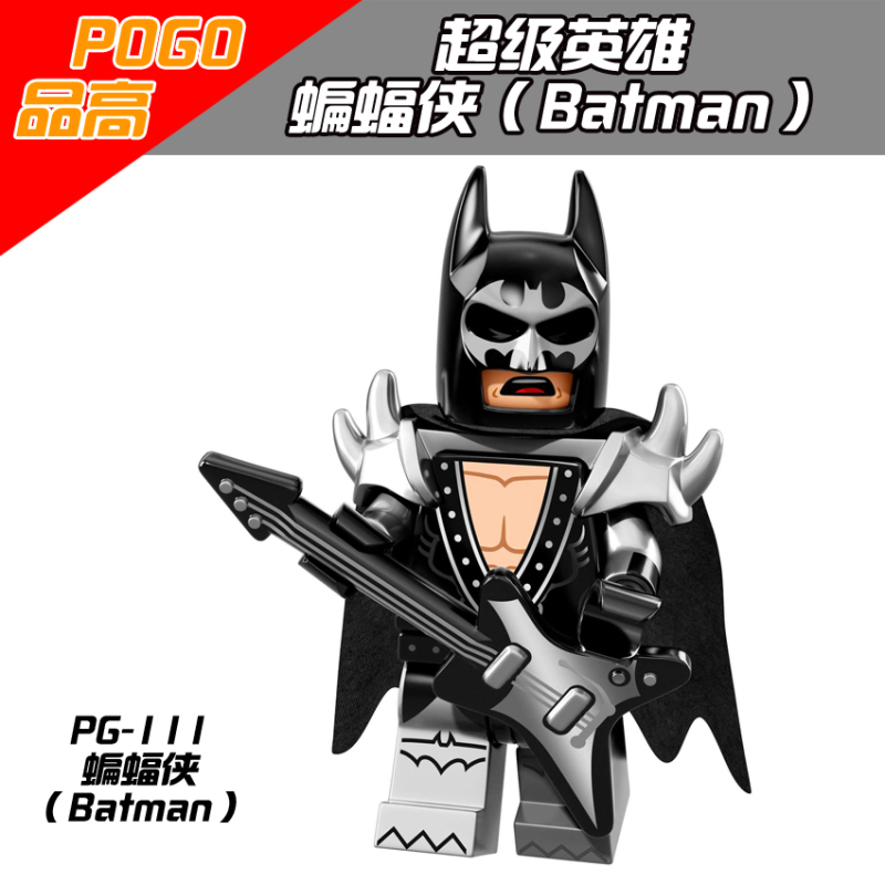 PG8033 DC Super Hero Movie Batman Robin Gordon Shark Joker Rabbit Pharaoh Action Figure Building Blocks Kids Toys