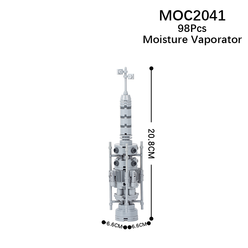 MOC2041 Star Wars Tatooine Moisture Vaporator DIY Model Building Blocks Educational Toys For Kids Gifts