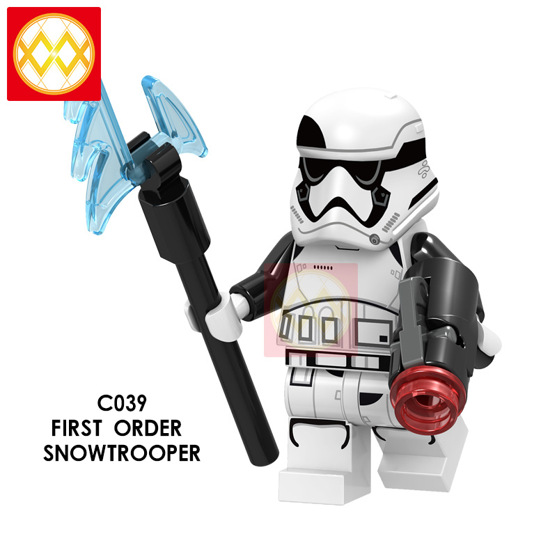 C032-039 GENERAL GRIEVOUS PONG KRELL HERA SYNDULLA ITHORIAN JEDI MASTER STORMTROOPER 501ST LEGION CLONE TROOPER FIRST ORDER SONWTROOPER Building Block