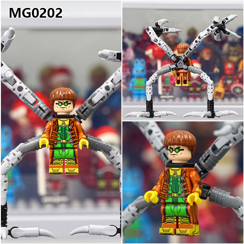 MG0202 Marvel Doctor Octopus Action Figure Building Blocks Kids Toys