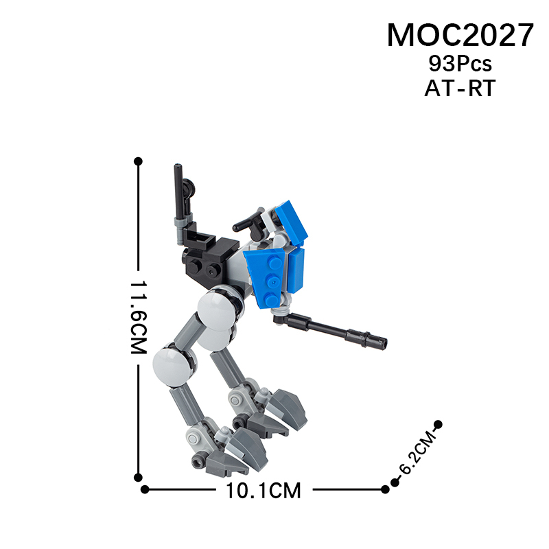 MOC2027 Star Wars AT-RT All Terrain Recon Transport Buildig Blocks Bricks Kids Toys for Children Gift MOC