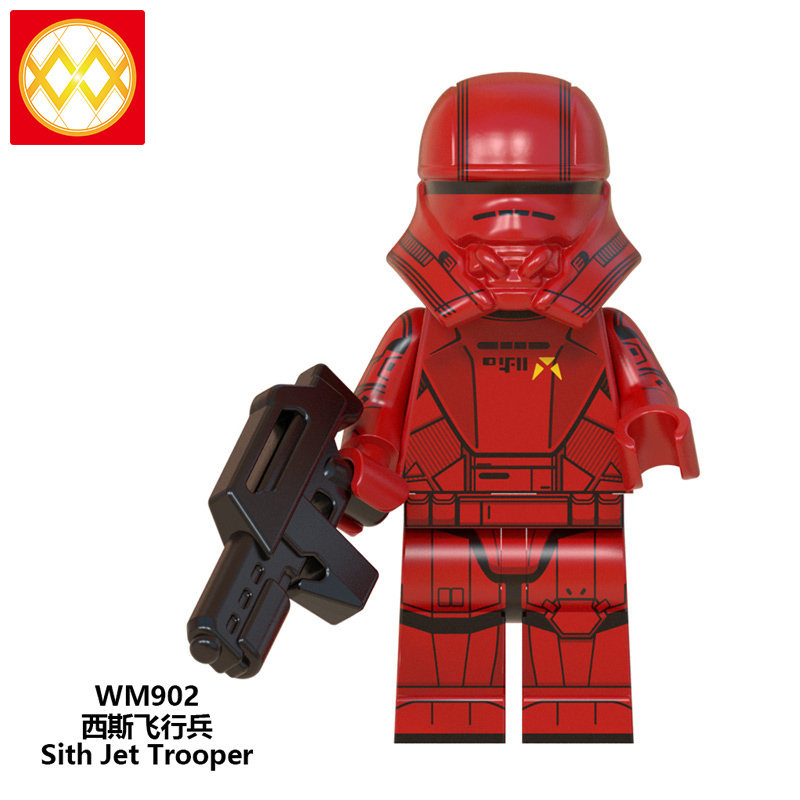WM6082 Baby Yoda Mandalorian Knights of Ren Empire Mechanic Robot Wars Model Building Blocks Gift Toys For Children