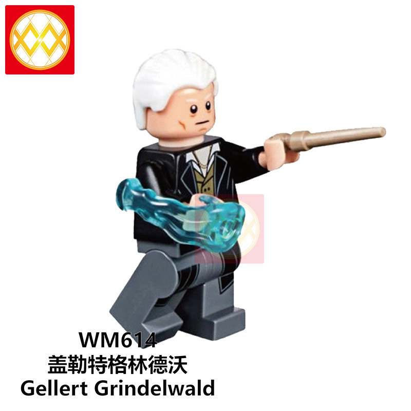 WM6048 Jacob Queenie Newt Gellert Grinelwald Seraphina Picquery Tina Harry Potteres Series Building Blocks Children Gift Toys