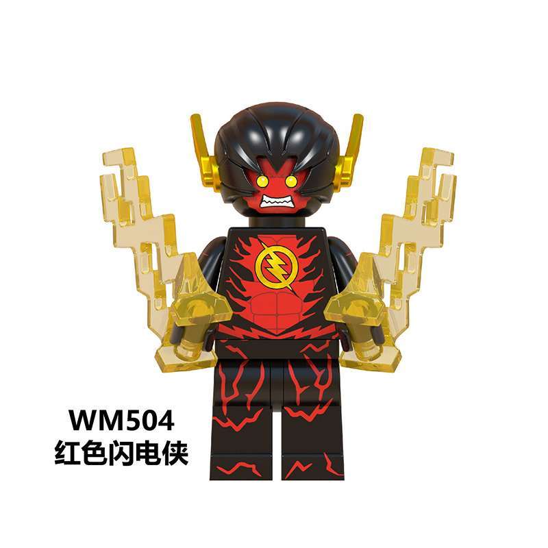 WM504 WM505 Marvel Movie The Flash Action Figure Building Blocks Kids Toys