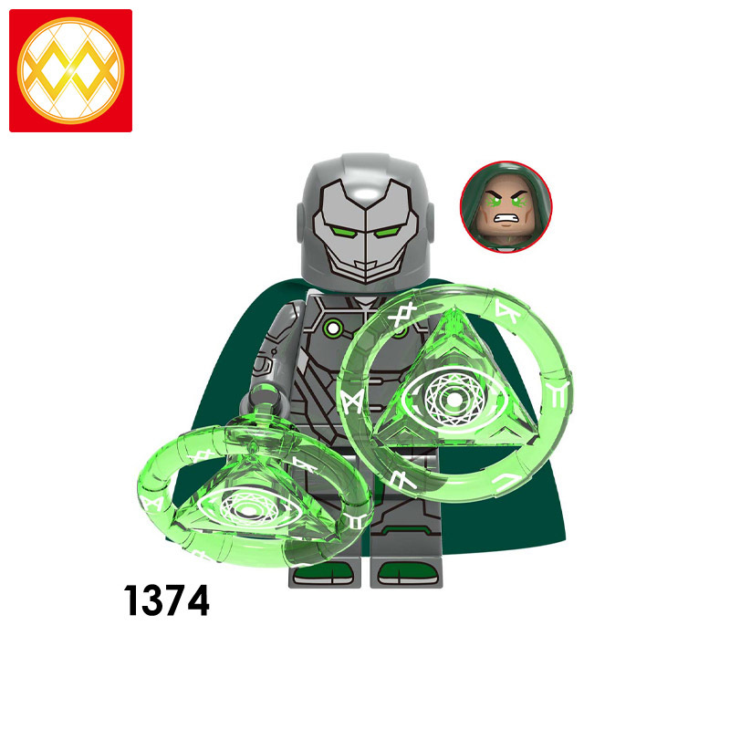 X0271 Mister Fantastic Leader Loki Doctor Doom Scream Spider-man Invisible Woman Building Blocks Kids Toys